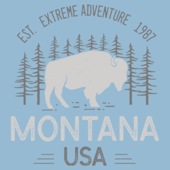 Montana retro vintage sweatshirt Design
