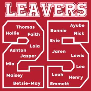 Sandhurst Primary School Leavers 2025 - KIDS HOODIE Design
