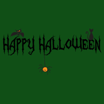 Happy Halloween adult t-shirt Design
