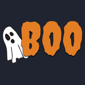 Boo! Friendly little ghost kids t-shirt Design