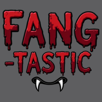 Fang-Tastic adult t-shirt Design