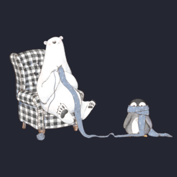 Knitted With Love kids' hoodie Design