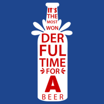 It's the Most Wonderful Time for a Beer adult sweatshirt Design