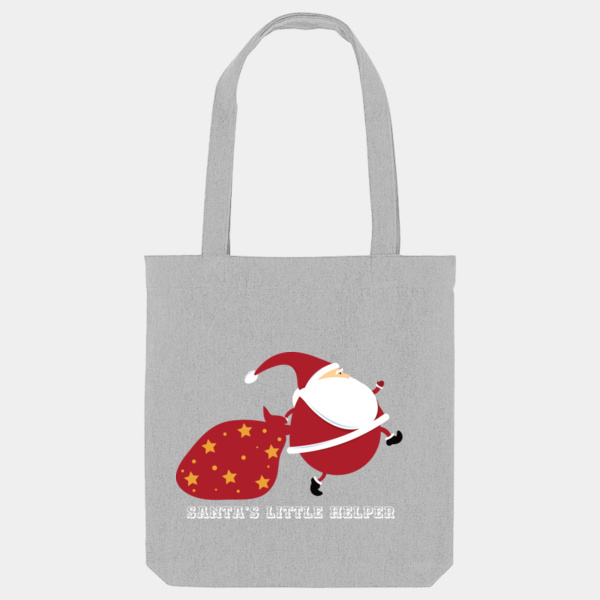 Santa's little helper heavy duty tote bag Santa's little helper heavy duty tote bag Thumbnail