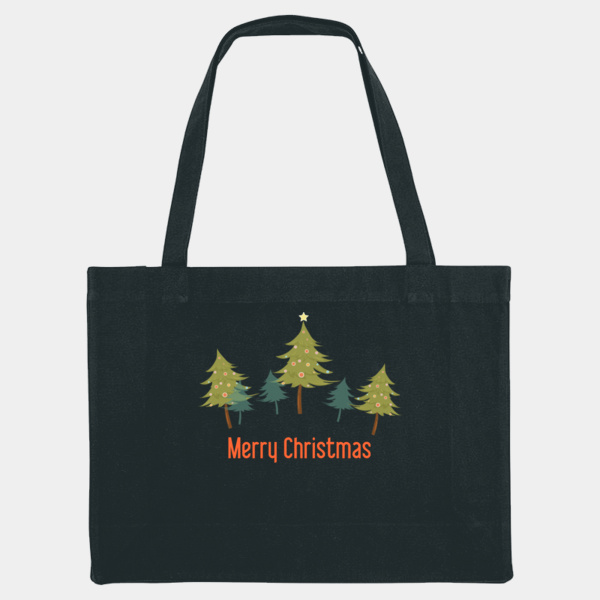 Christmas trees large shopping bag Christmas trees large shopping bag Thumbnail