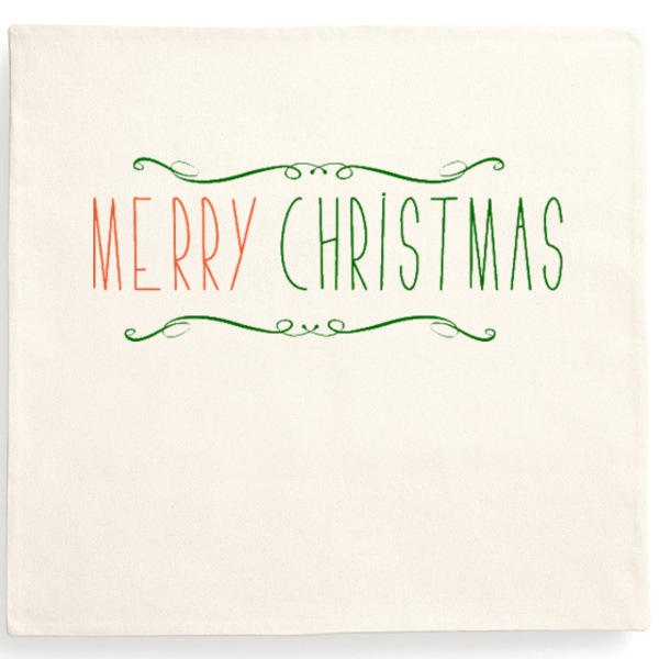 Merry Christmas cushion cover Thumbnail