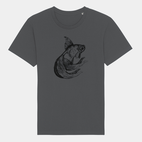 Unisex vintage exotic fish t-shirt Thumbnail