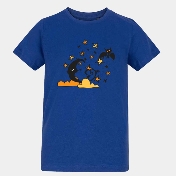 Little bat night sky kids t-shirt Thumbnail