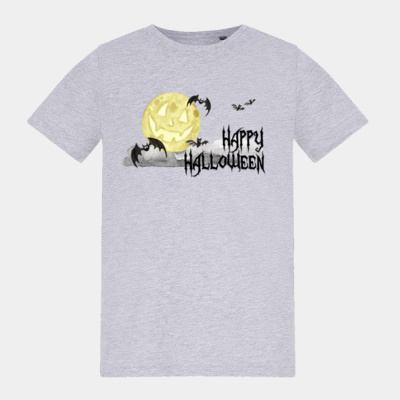 Halloween bats in the night sky kids t-shirt Thumbnail