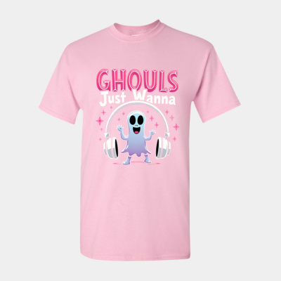 Ghouls Just Wanna Have Fun adult t-shirt Thumbnail
