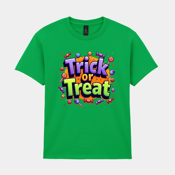 Trick or Treat kids t-shirt Thumbnail