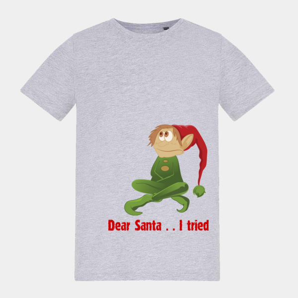 Kids' Dear Santa I tried t-shirt Thumbnail