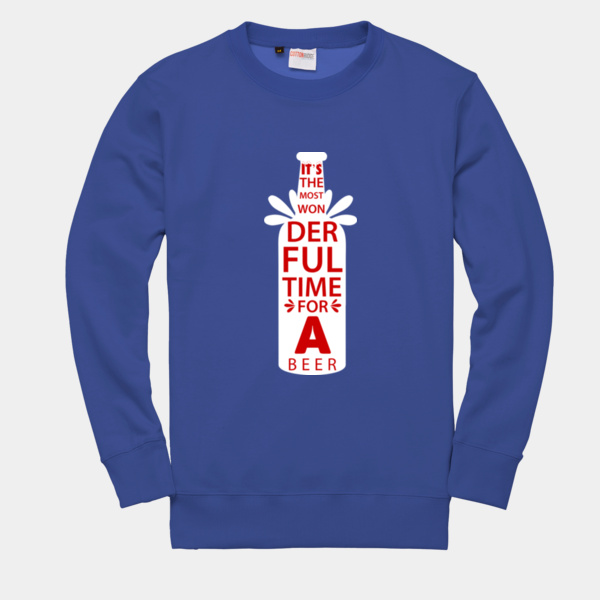 It's the Most Wonderful Time for a Beer adult sweatshirt It's the Most Wonderful Time for a Beer adult sweatshirt Thumbnail