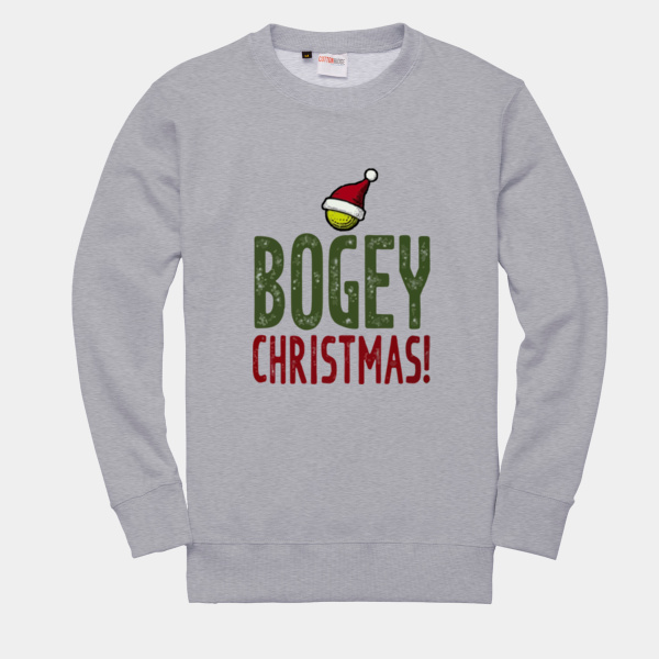 Bogey Christmas golf adult sweatshirt Thumbnail