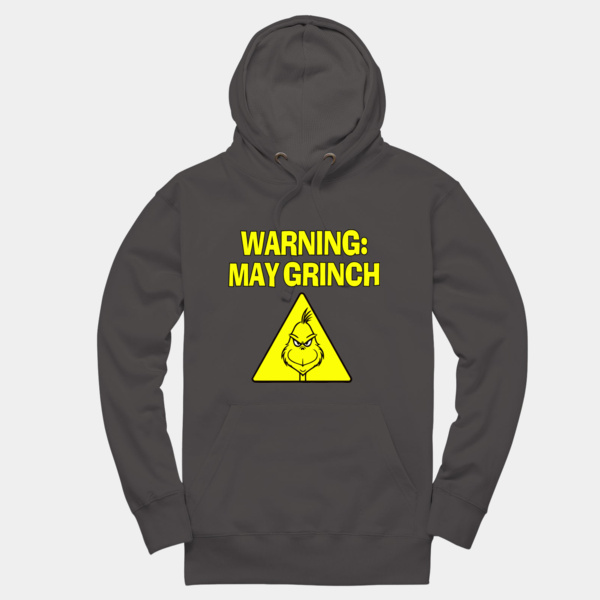 Warning: May grinch adult hoodie Thumbnail