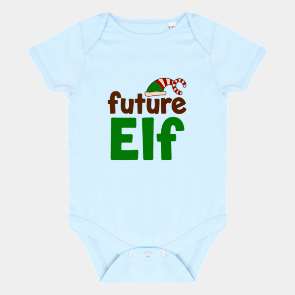Future Elf in Training baby bodysuit Thumbnail