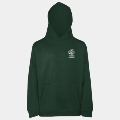 Kids sizes - Colliers Street Leavers hoodie with front, back & arm print Thumbnail