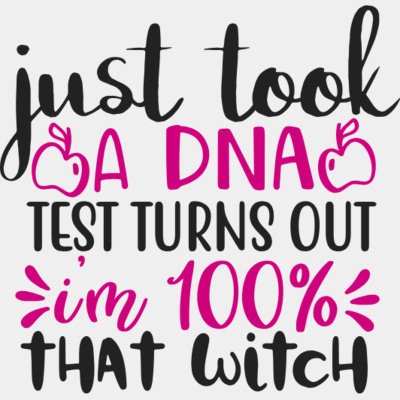just look a dna test turns out im 100 that witch Thumbnail