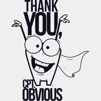 Thank you Captain Obvious Thumbnail