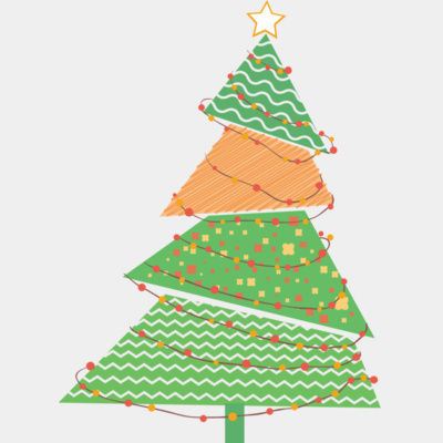 Christmas tree stylised Thumbnail
