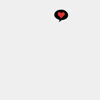 Chat bubble with heart Thumbnail