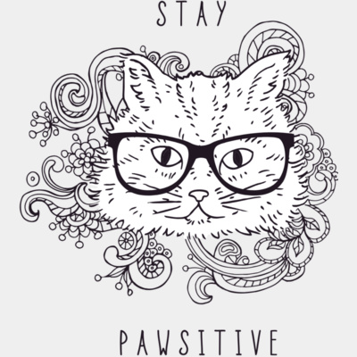 Stay pawsitive Thumbnail