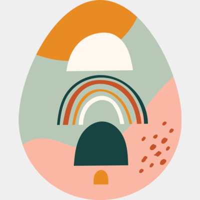 Pastel rainbow Easter egg Thumbnail