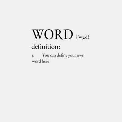 Word definition Thumbnail