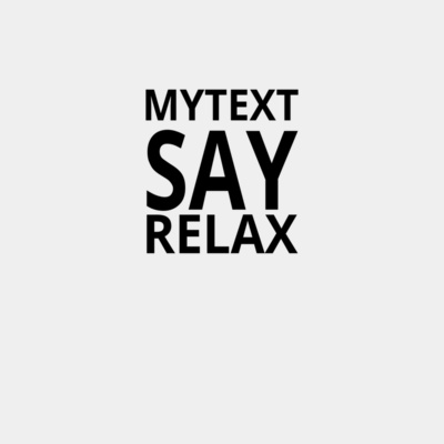 Relax Text Thumbnail