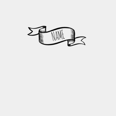 vintage ribbon scroll Thumbnail