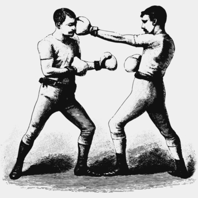 Boxing vintage print 6 Thumbnail