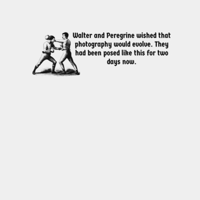 Walter and Peregrine do boxing (editable) Thumbnail