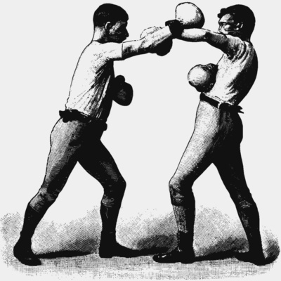 Boxing vintage print 4 Thumbnail