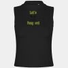 Women's high neck crop vest Thumbnail