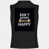 Women's high neck crop vest Thumbnail