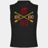 Women's high neck crop vest Thumbnail