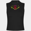 Women's high neck crop vest Thumbnail