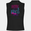 Women's high neck crop vest Thumbnail