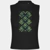 Women's high neck crop vest Thumbnail