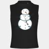 Women's high neck crop vest Thumbnail