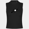 Women's high neck crop vest Thumbnail