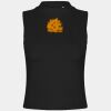 Women's high neck crop vest Thumbnail