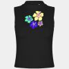 Women's high neck crop vest Thumbnail