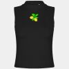 Women's high neck crop vest Thumbnail