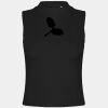 Women's high neck crop vest Thumbnail