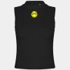 Women's high neck crop vest Thumbnail