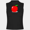 Women's high neck crop vest Thumbnail