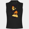 Women's high neck crop vest Thumbnail