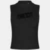 Women's high neck crop vest Thumbnail