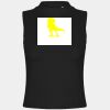 Women's high neck crop vest Thumbnail